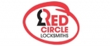 Red Circle Lock & Key