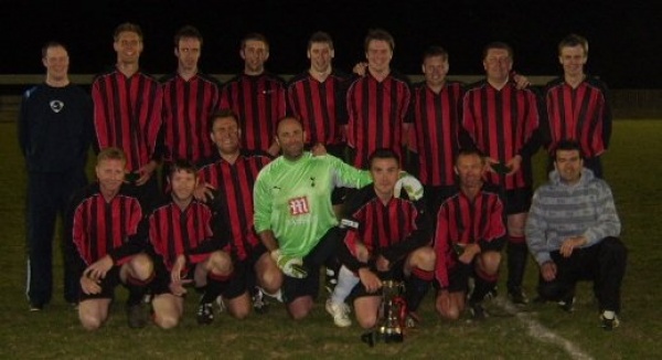 Back Row (L to R): Michael Sollis, Dan King, Stu Read, Rob Hook, Mark Sollis, Dan Frizzell, Pat Crowley, Mark Jewell and Gezz Morgan.
Front Row (L to R): Colin Tyrell, Paul Morrison, Matty Townsend, Mark Hedges, Richard Taylor (C), Chris Hunt and Simon Cook. Back Row (L to R): Michael Sollis, Dan King, Stu Read, Rob Hook, Mark Sollis, Dan Frizzell, Pat Crowley, Mark Jewell and Gezz Morgan.
Front Row (L to R): Colin Tyrell, Paul Morrison, Matty Townsend, Mark Hedges, Richard Taylor (C), Chris Hunt and Simon Cook.
