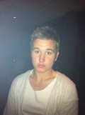 Bobby looking a tad bored and confused, the latter is his usual look though!!