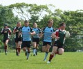 IN THE SUMMERTIME WHEN THE WEATHER IS FINE WEVE GOT RUGBY WEVE GOT RUGBY ON OUR MIND
