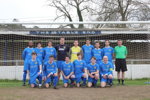 Back L-R: Dom Musafiri, Niall Robinson, Stuart Bailey, Andy Chapman, Mark Flack, Alex Crowhurst, Alan Barker, Joel Maybury, Mark Slater (Manager)
Front L-R: John Roberts, Mike Voller, Tom Neill, Steve Cowley, George Madden, Dom Gentle