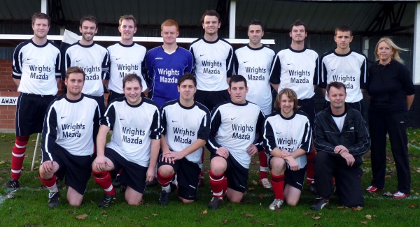 November 2011
Back Row : Neil McMorran , Tom Roberts , Elliott Whiteside , Danny Cable , Ant Martin , Alan Remblance , Shaun Wigley , Damon Bensley , Jane Kent (Physio
Front Row : Tobias Hall , Craig Peters , Kevin Waterman , Ray Masters , Martin Myhill , Mick Broxup (Manager) November 2011
Back Row : Neil McMorran , Tom Roberts , Elliott Whiteside , Danny Cable , Ant Martin , Alan Remblance , Shaun Wigley , Damon Bensley , Jane Kent (Physio
Front Row : Tobias Hall , Craig Peters , Kevin Waterman , Ray Masters , Martin Myhill , Mick Broxup (Manager)