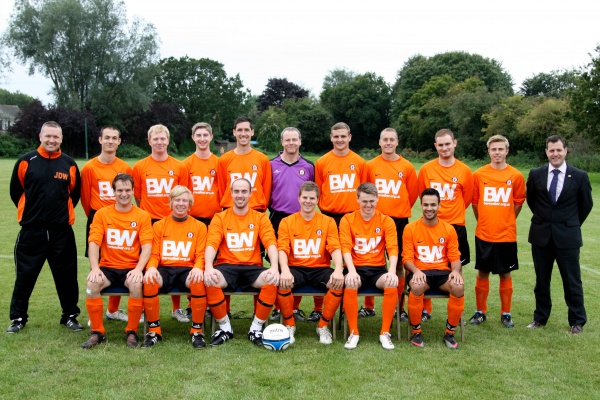 Back Row (L-R) Jon Welsh (Manager), Andy Hurrell, Matt Corney, Matt Hull, Brad Clark, Brendon Wilson, Stu Pyett, Andy Troke, Ed Linsdale, Tom Osborne, Ben Walker (1st Team Sponsor)
Front Row (L-R) Adam Sykes, Nathan Corney, Craig Potter, Ben Osborne, Adam Hay, Andy Turner Back Row (L-R) Jon Welsh (Manager), Andy Hurrell, Matt Corney, Matt Hull, Brad Clark, Brendon Wilson, Stu Pyett, Andy Troke, Ed Linsdale, Tom Osborne, Ben Walker (1st Team Sponsor)
Front Row (L-R) Adam Sykes, Nathan Corney, Craig Potter, Ben Osborne, Adam Hay, Andy Turner