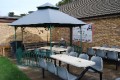 Outside patio area.
