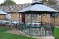 We have a large patio area for use on fine evenings/afternoons.