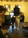 The important job - does the karaoke still work?