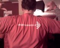 PT modelling T-shirt (rear view)